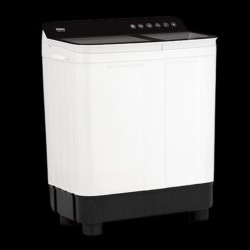 Haier 8.5 Kg Semi-Automatic Washing Machine With Toughened Glass HTW85-178