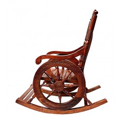 WOODEN ROCKING CHAIR