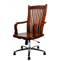 TEAK WOOD REVOLVING CHAIRS
