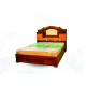 TEAK WOOD COT (Natural Finish) TEAK WOOD COT (Natural Finish)