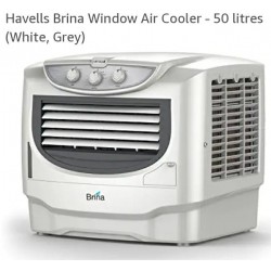 HAVELLS BRINA AIR COOLER-50 Litres (White,Grey)