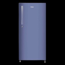 Haier 190 L, 2 Star, Radish Blue Finish Direct Cool Single Door Refrigerator HRD-2102BRB-P