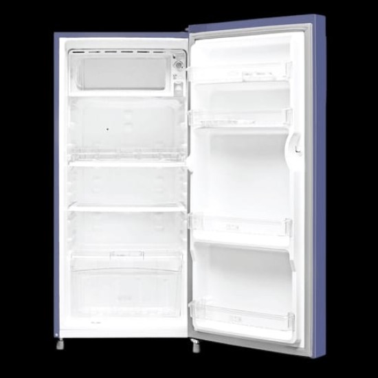 Haier 190 L, 2 Star, Radish Blue Finish Direct Cool Single Door Refrigerator HRD-2102BRB-P Haier 190 L, 2 Star, Radish Blue Finish Direct Cool Single Door Refrigerator HRD-2102BRB-P
