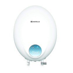 Havells Opal EC Instant Water Heater (White, 3-litre, 3000W)