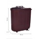 WHIRLPOOL 7.5 kg semi automatic Top loading washing machine ( wine dazzle)