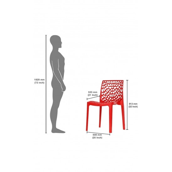 Supreme Web Plastic Chair ( set of 2) Supreme Web Plastic Chair ( set of 2)