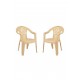 Supreme citizen plastic chair ( set of 2)