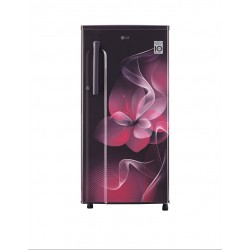 LG 188 L 3 Star Inverter Direct-Cool Single Door Refrigerator (GL-B191KPDX, Purple Dazzle)