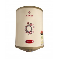 Singer Vesta Plus 2000 Watts Glass Line Storage Water Heater 10 LTR