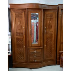 TEAK 3 DOOR BERO ( APPLE MODEL)