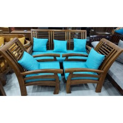 TEAK SOFA SET ( YAANA THANDHAM MODEL )