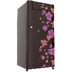 Whirlpool 205 Genius 190L Single Door Refrigerator ( 9 Hours Of Cooling Retention During Power Cuts , 2 Star , Wine Adora , 10 Years Warranty )