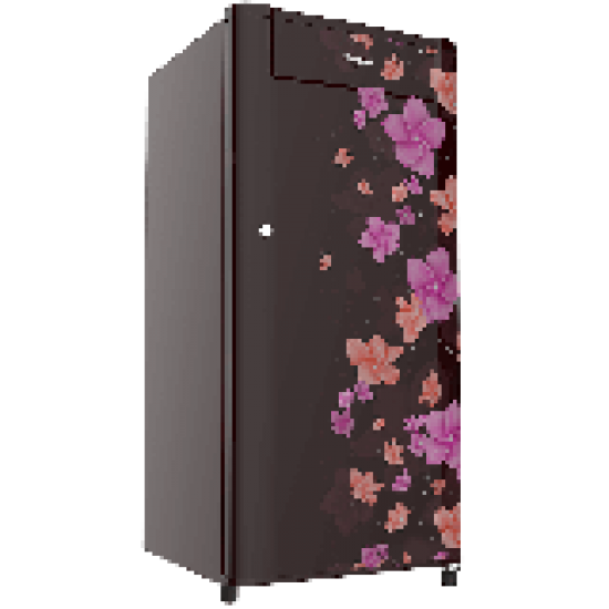 Whirlpool 205 Genius 190L Single Door Refrigerator ( 9 Hours Of Cooling Retention During Power Cuts , 2 Star , Wine Adora , 10 Years Warranty )