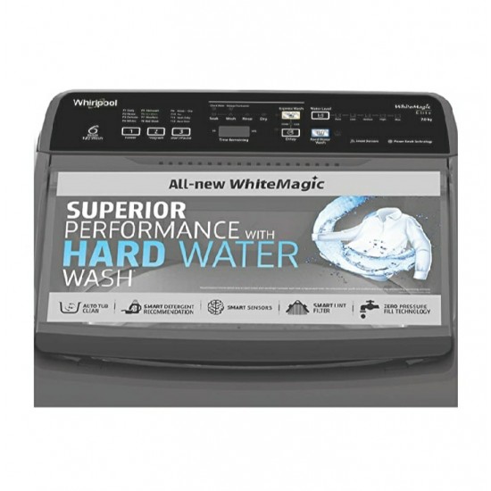 WHIRLPOOL 7kg Fully automatic top load (White magic Elite)